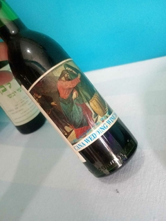 2 garrafas de vinho /suco de uva - Souvenir de Cana of Galilee - Achados e Encantos