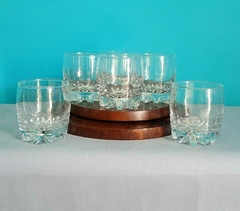 Jogo com 6 copos para whisky em vidro - comprar online