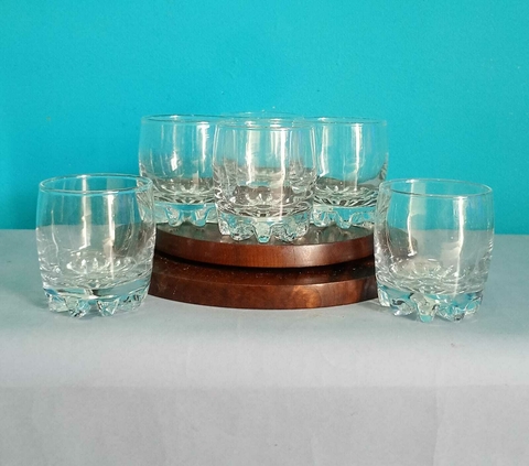 Jogo com 6 copos para whisky em vidro - comprar online