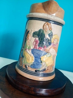 Antiga e rara jarra em cerâmica vitrificada - Japão - loja online