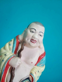 Arte Oriental - sábio chinês em porcelana - comprar online