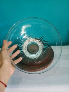 Imagem do Antiga Fruteira / Centro de Mesa em Cristal e Translúcida