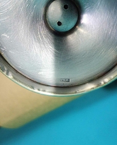 Antigo vaso solitário/ floreira prata Eberle - Achados e Encantos