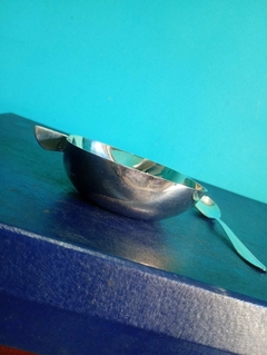 Antigo estojo com taças e colheres para sobremesa - prata Eberle - loja online