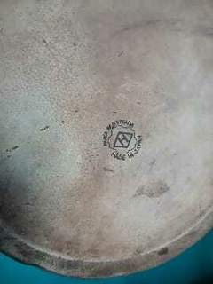 Antiga e rara jarra em cerâmica vitrificada - Japão