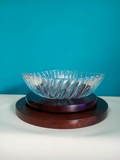 Antiga e rara fruteira / centro de mesa em vidro - comprar online