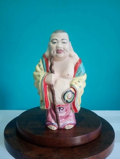 Arte Oriental - sábio chinês em porcelana