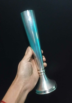 Antigo vaso solitário/ floreira prata Eberle na internet