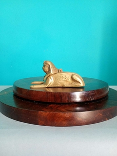 Antigo e delicado cinzeiro de mão egípcio em bronze - Achados e Encantos