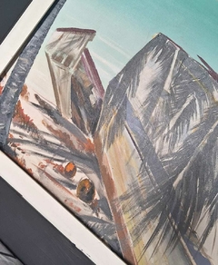 Imponente Tela s/ Oléo 1,50m "águas da Praia de Carneiros" na internet