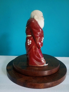 Arte Oriental - sábio chinês em porcelana - comprar online