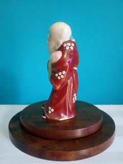 Arte Oriental - sábio chinês em porcelana na internet