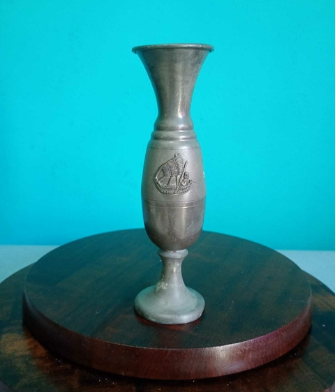 Antiga Floreira / Vaso Em Estanho Artpel Bolívia - comprar online