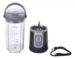 Liquidificador Ninja Portátil Blast Bivolt - bc100bk - ESFERAZUL DIGITAL