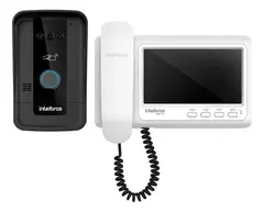 Videoporteiro Intelbras Ivr 7 Id C/ Monofone Tag 7'' Branco