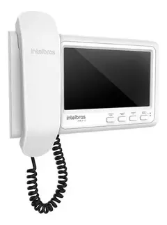 Videoporteiro Intelbras Ivr 7 Id C/ Monofone Tag 7'' Branco - comprar online
