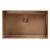 cuba de sobrepor masterpiece cobre - f-inox - 68,5x41 cm - c/ acessórios - franke