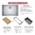 cuba linea - inox - 40x40 cm - c/ acessórios all-in - franke - comprar online