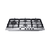 cooktop a gás - 5 queimadores - inox - 90 cm - bivolt - ud eletros - comprar online