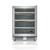 frigobar de piso e de embutir - linha vintage - 136 l - inox - 60 cm - 220v - tecno - comprar online