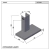 coifa de parede box 70 - inox - 70cm - 220v - crissair - UD House