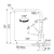 misturador monocomando masterpiece atlas neo antrhacite - f-inox - franke - UD House