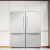refrigerador professional duo - 890 litros - inox - 152 cm - 220v - tecno - UD House