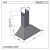 coifa de parede aria pyramid 70 - inox - 70cm - 220v - crissair - loja online