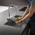 misturador monocomando de cozinha 170 - aquno select m81 - cromado - hansgrohe - loja online
