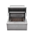 churrasqueira a carvão de embutir 27" - inox - 69 cm - ud eletros - loja online