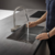 Imagem do misturador monocomando de cozinha - aquno select m81 - inox - hansgrohe