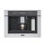 cafeteira de embutir - linha professional - inox e vidro preto - 60 cm - 220v - tecno