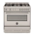 fogão pro 5q - forno a gás 142l - inox - 90cm - 220v - bertazzoni