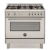 fogão pro 5q - forno a gás 142l - inox - 90cm - 220v - bertazzoni - comprar online