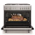 fogão pro 5q - forno a gás 142l - inox - 90cm - 220v - bertazzoni - loja online
