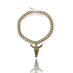 Colar Cromado Baphomet - comprar online