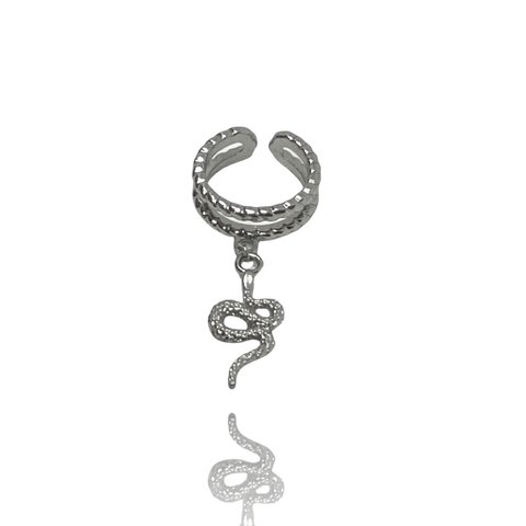 Anel com mini cobra