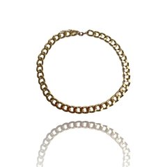 Colar Corrente Cromada na internet