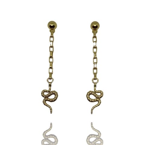 Brinco serpente gold
