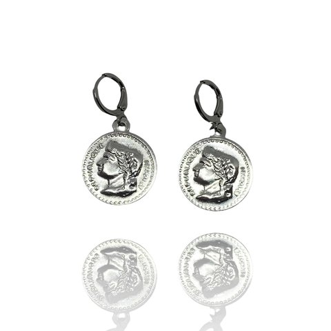 Brinco Medal silver - comprar online