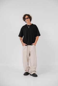 JEAN BAGGY BEIGE - comprar online