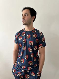 Remera Mario Bross