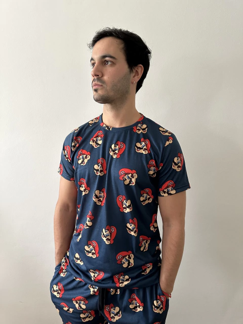 Remera Mario Bross