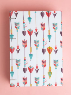 Mini caderno Flechas