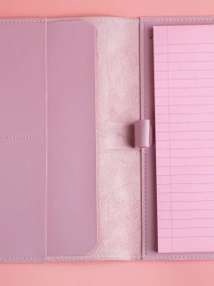 Porta bloco rosa - loja online
