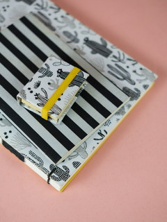 Imagem do kit Caderno Cacto + Porta post-it + Mini Brochura