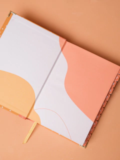 Agenda | Planner 2025 - Sopro Livre mostarda - Encaixotamor