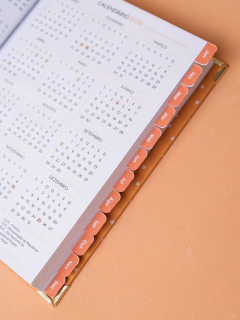 Agenda | Planner 2025 - Sopro Livre mostarda - loja online