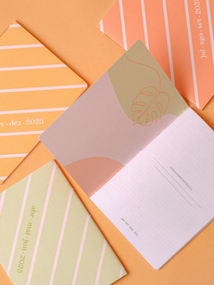 Planner trimestral Horizontes Trançados - Encaixotamor