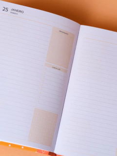Agenda | Planner 2025 - Sopro Livre mostarda